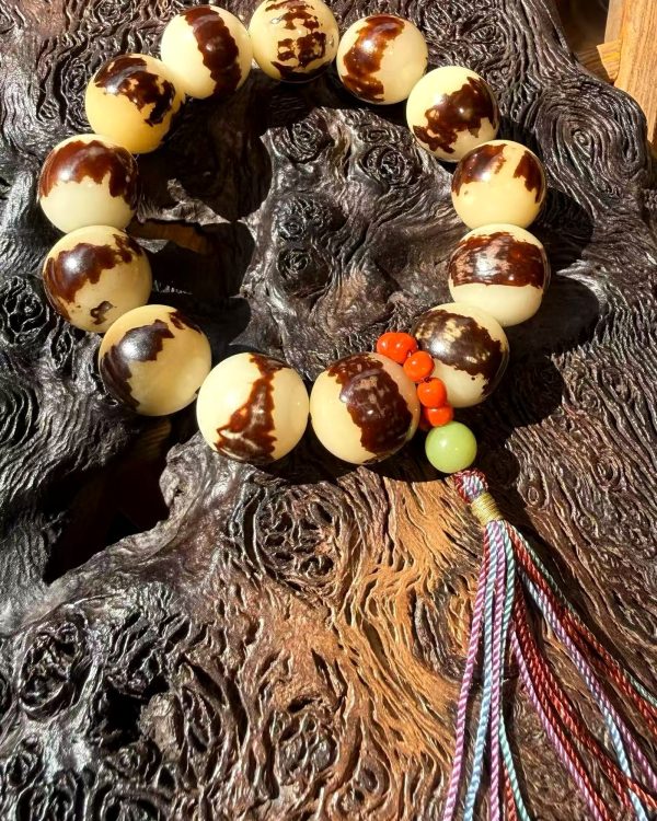 Bodhi Pattern Tassel Bracelet — close product detail Bodhi Pattern Tassel Bracelet — close product detail