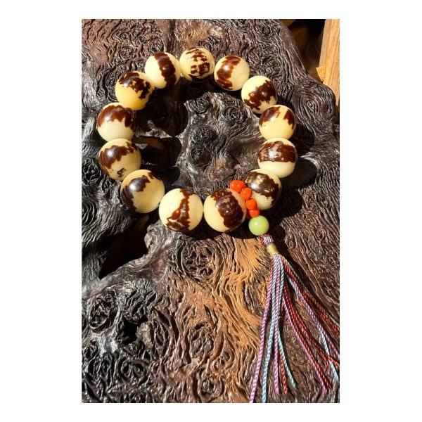 Bodhi Pattern Tassel Bracelet — faithful square product view Bodhi Pattern Tassel Bracelet — faithful square product view