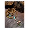 Earthwood Accent Mala — faithful square product view