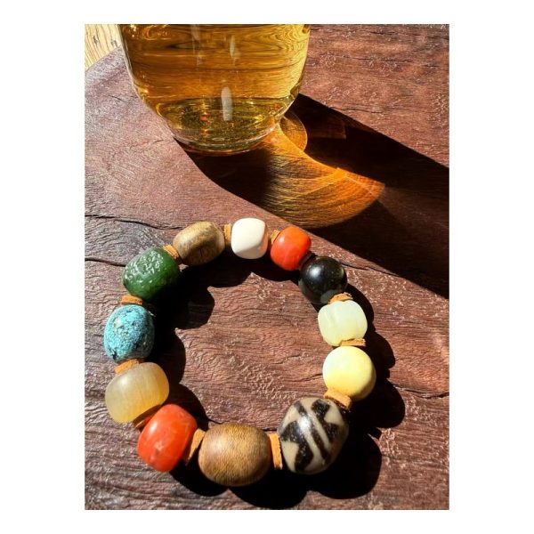 Five Elements Mixed-Bead Bracelet — faithful square product view Five Elements Mixed-Bead Bracelet — faithful square product view