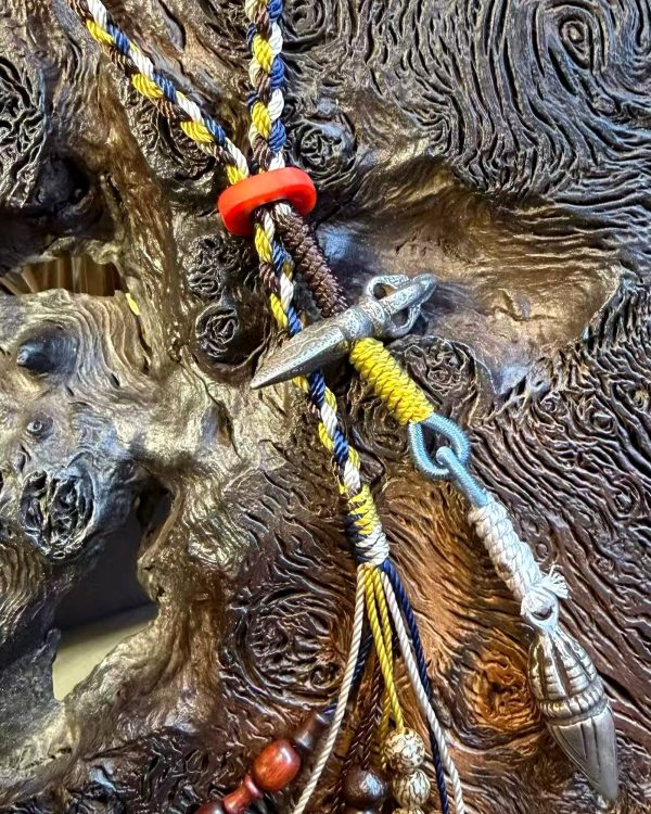 Five-Treasure Bead Charm — close product detail
