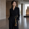 Five-Treasure Bead Charm — young East Asian woman styling view
