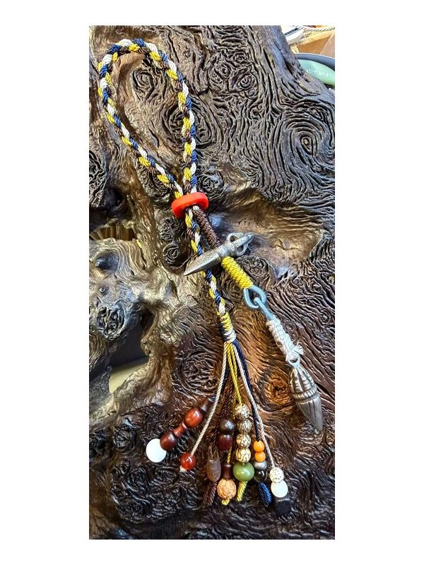 Five-Treasure Bead Charm — faithful square product view