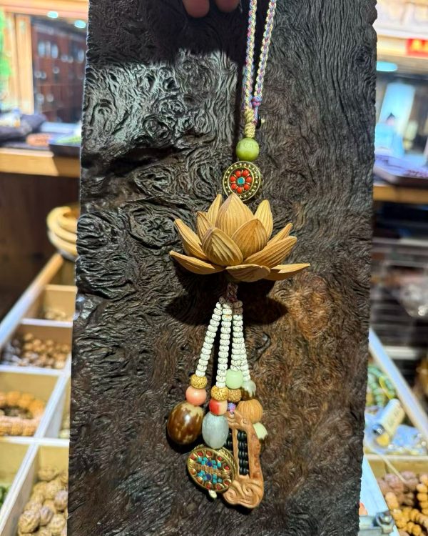 Lotus Journey Charm — close product detail