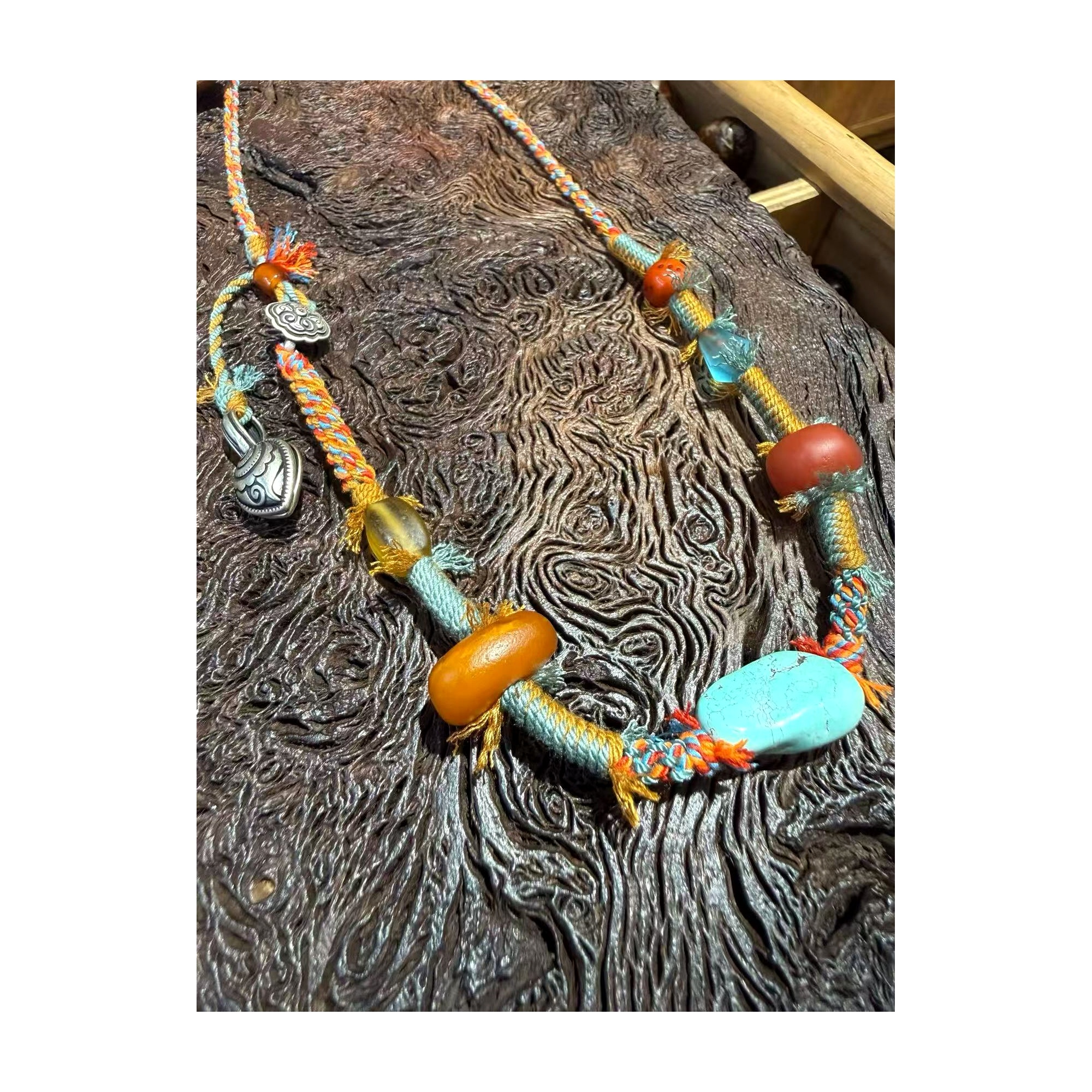 Nomad Color Braided Necklace product view