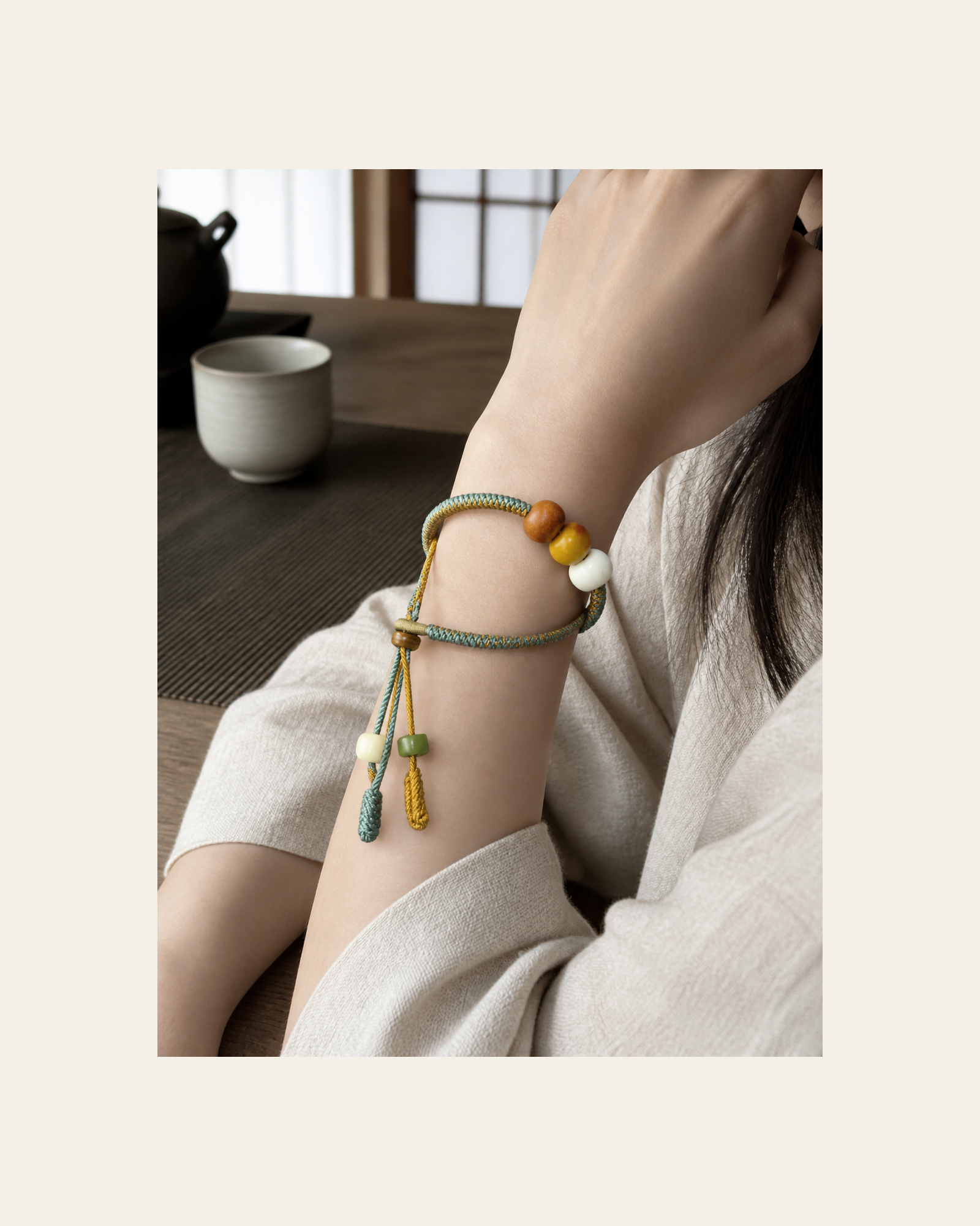 Verdant Harmony Bracelet lifestyle view