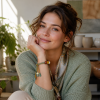 Verdant Harmony Bracelet — young Western woman styling view