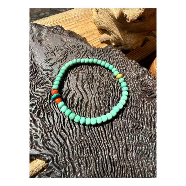 Verdant Round-Bead Bracelet — faithful square product view Verdant Round-Bead Bracelet — faithful square product view